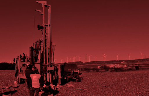 Geotechnical and geophysical surveys